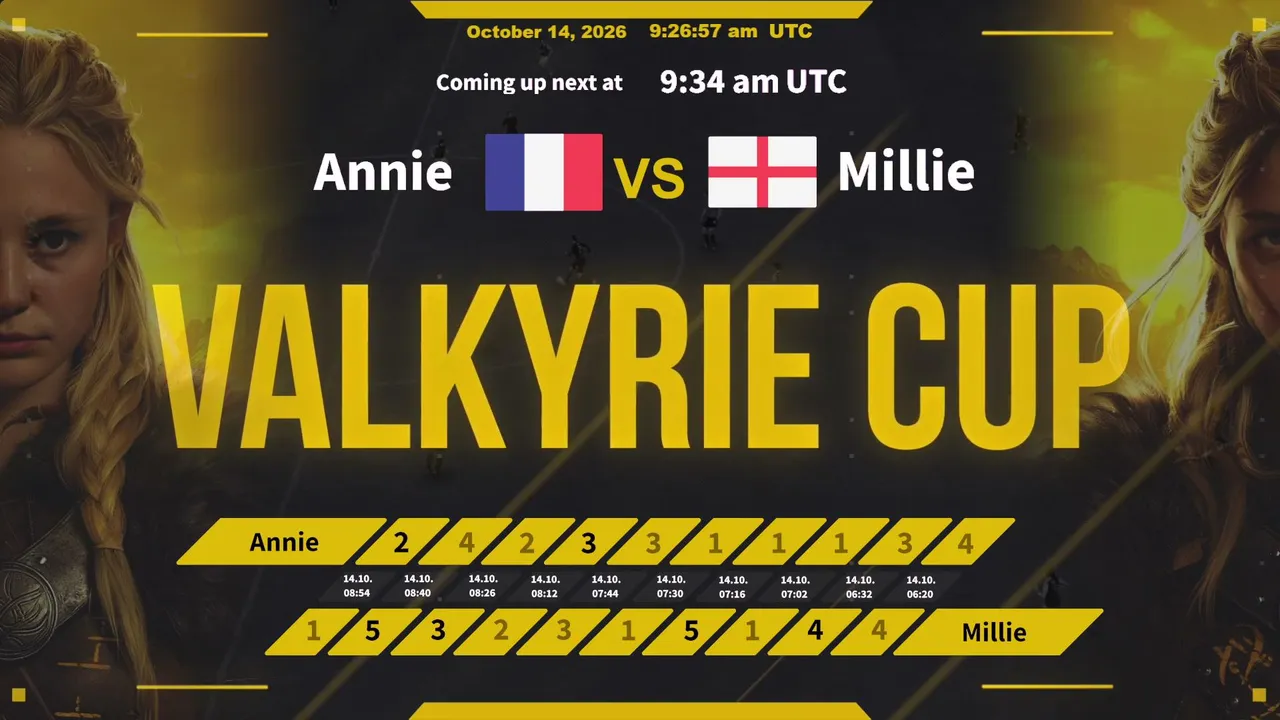 Valkyrie_Cup2 live stream