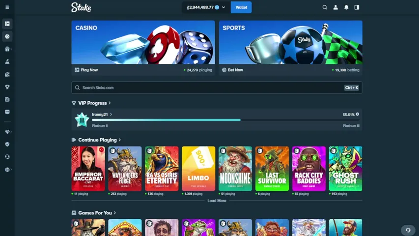 francois101 playing Slots & Casino - Live Casino Stream