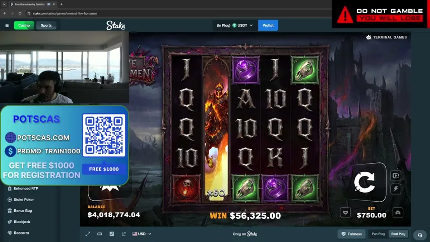 trainwreckstcf playing Slots & Casino - Live Casino Stream