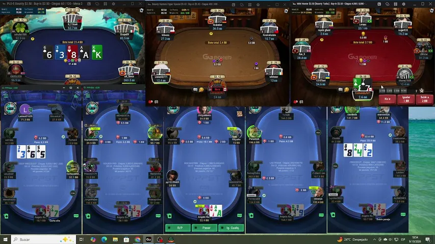 comandoart playing Poker - Live Casino Stream
