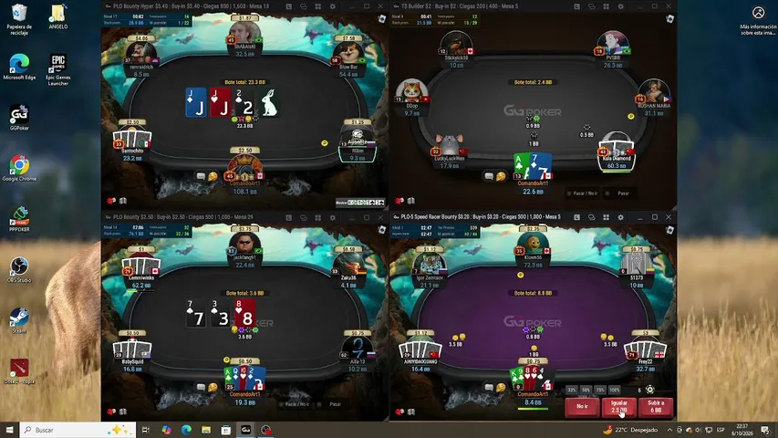 comandoart playing Poker - Live Casino Stream