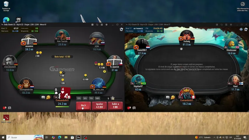 comandoart playing Poker - Live Casino Stream