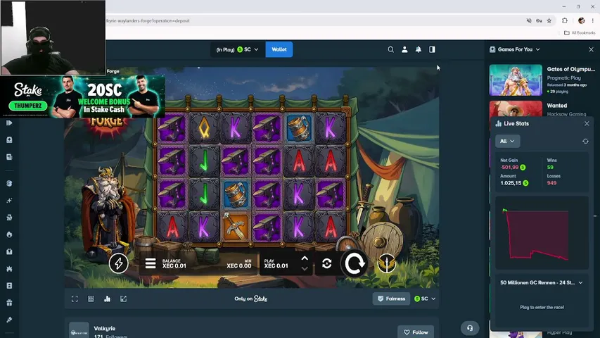 thumperztv playing Slots & Casino - Live Casino Stream