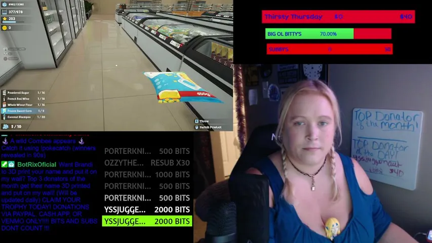 BrandiNicole playing Just Chatting - Live Casino Stream