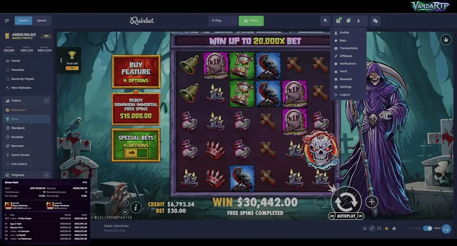 vandartp live stream