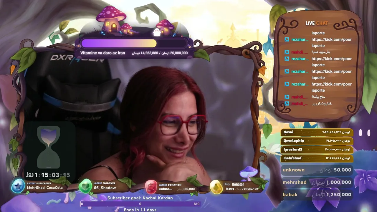PixieFarnaz live