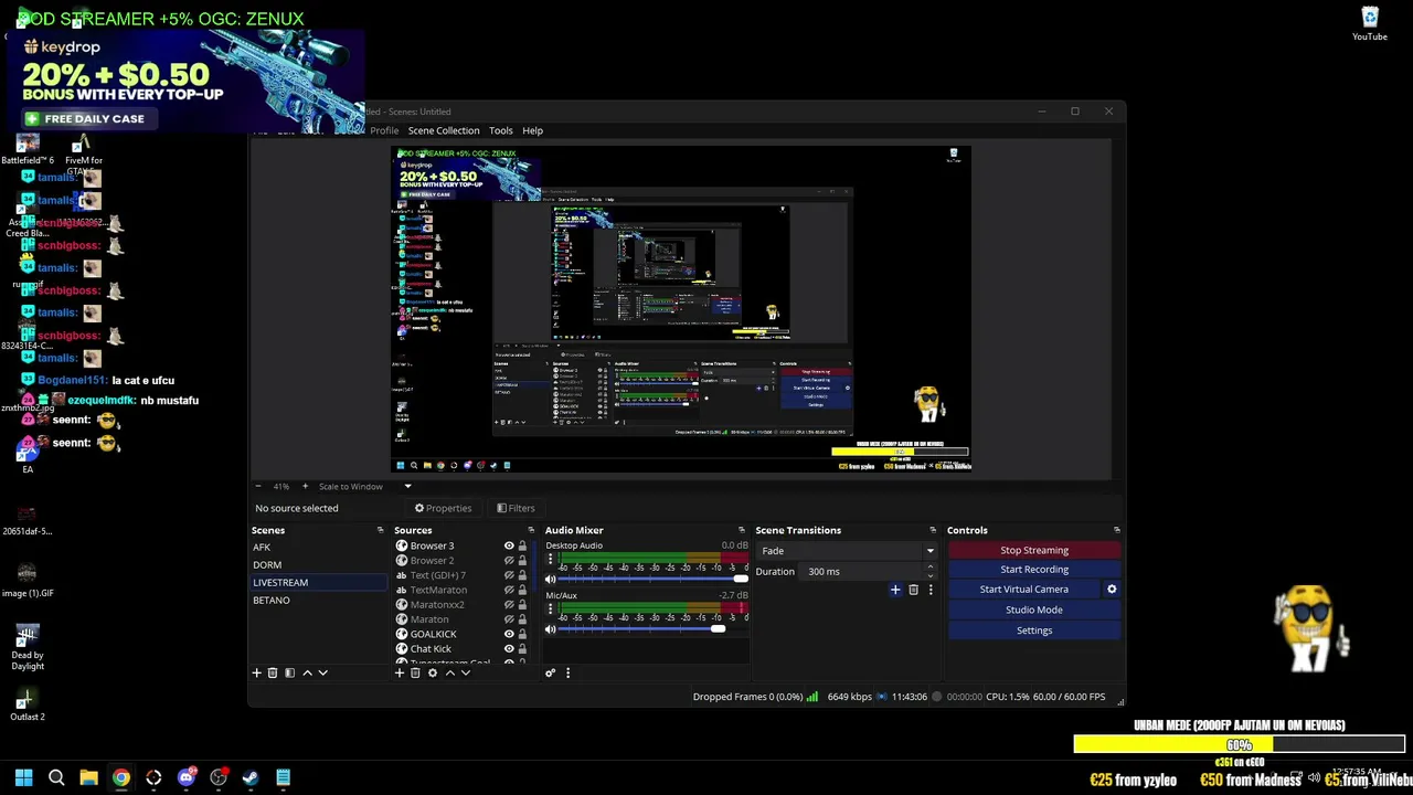zenux_vagos live
