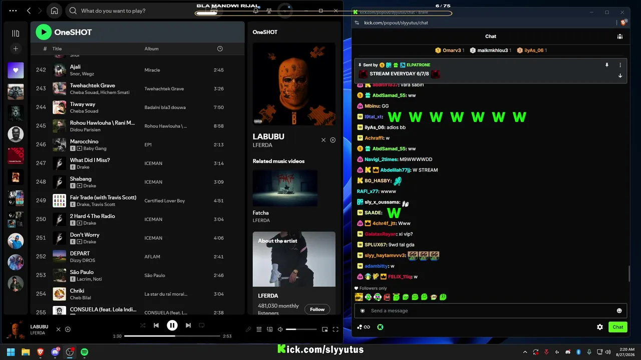 Slyyutus live