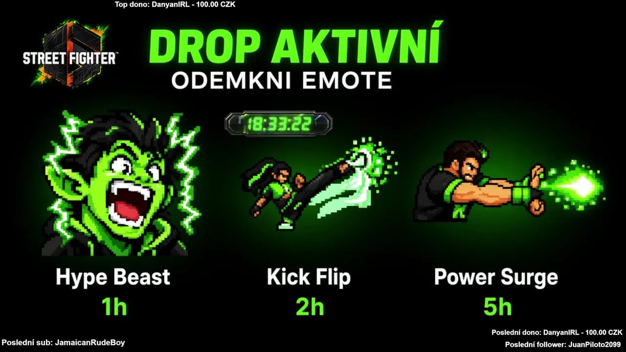 🥊🔥 STREET FIGHTER 6 DROPS – ONLY CHILL & FUN! 🎮 emote free