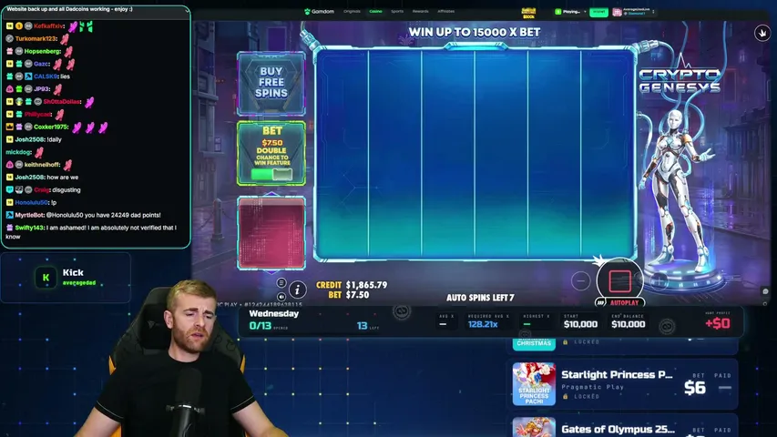 averagedad playing Slots & Casino - Live Casino Stream