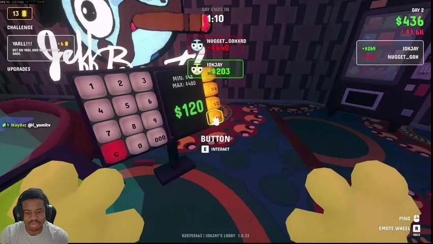 IdkJay47 playing Gamble With Your Friends - Live Casino Stream