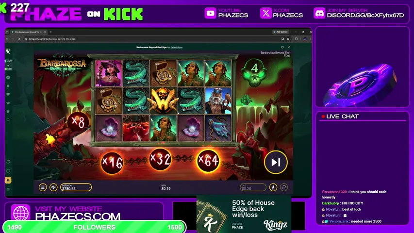phazecs playing Slots & Casino - Live Casino Stream
