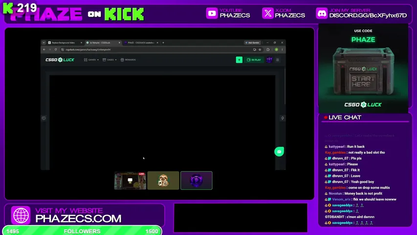 phazecs playing Slots & Casino - Live Casino Stream