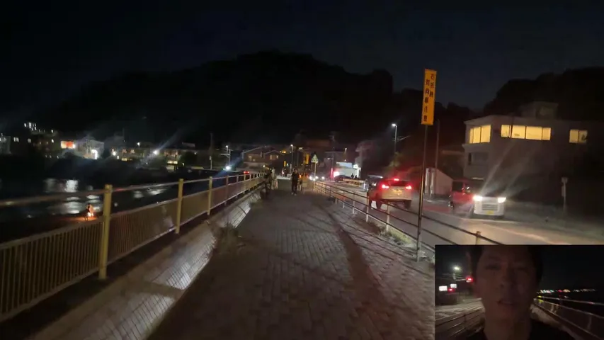 夜光虫チャレンジ in ゆいが浜