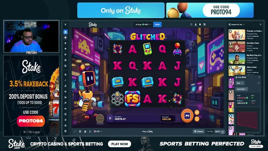 proto94 playing Slots & Casino - Live Casino Stream
