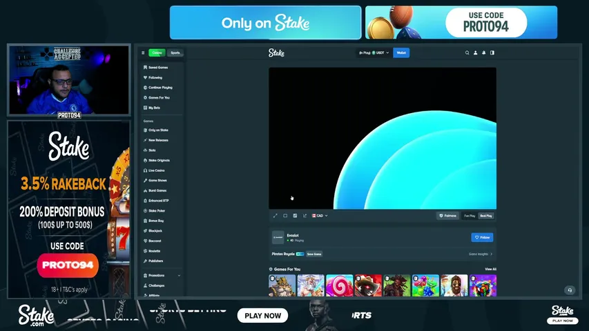 !Stake |🟩Stream ON 🟩 | KICK x Proto94 |