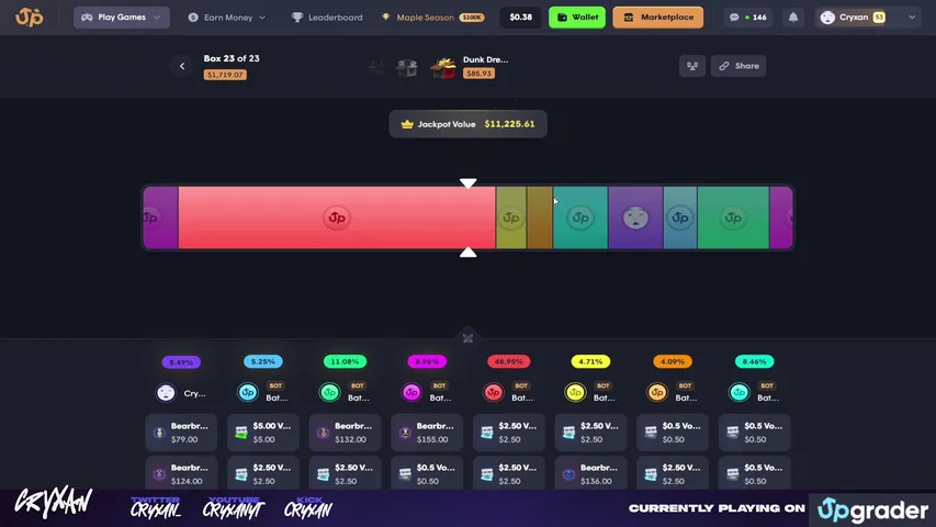 cryxan playing Slots & Casino - Live Casino Stream