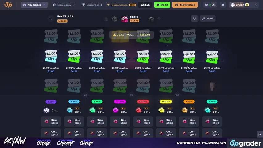 cryxan playing Slots & Casino - Live Casino Stream
