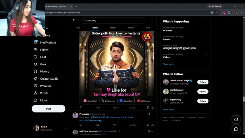 BIGG BOSS WATCH PARTY - SUPPORT SCOUTOP