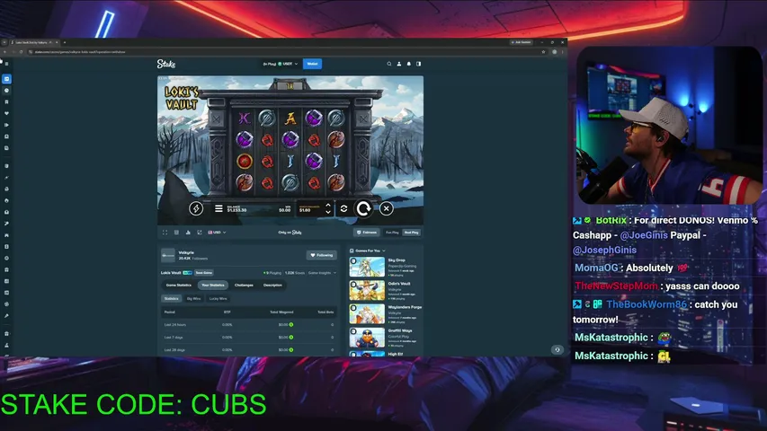 mamba playing Slots & Casino - Live Casino Stream