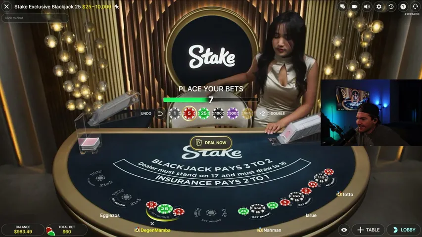 mamba playing Slots & Casino - Live Casino Stream