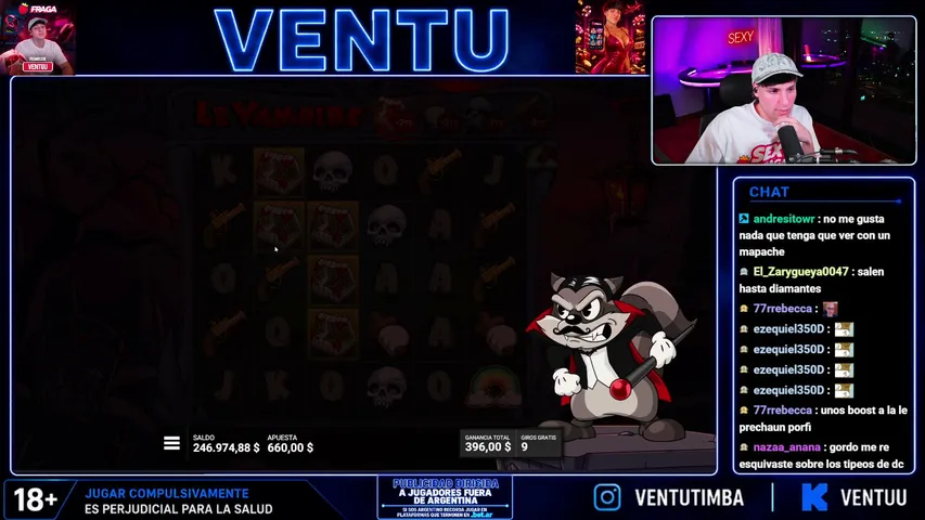 Ventuu playing Slots & Casino - Live Casino Stream