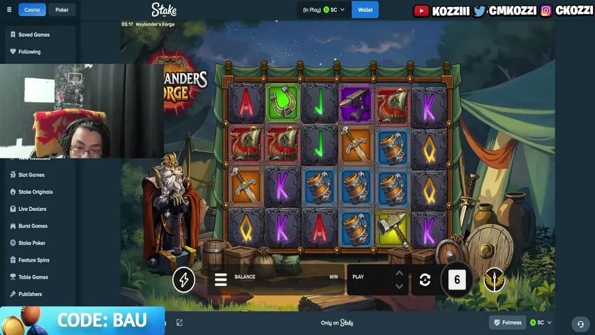 kozzi playing Slots & Casino - Live Casino Stream