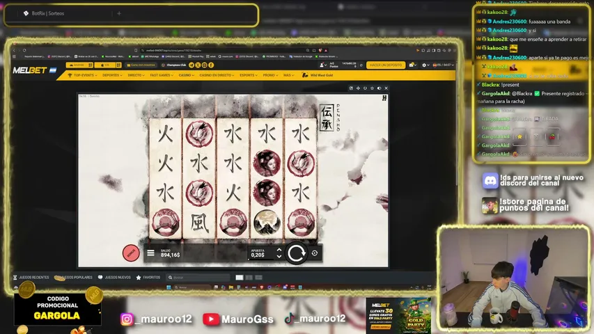 maurooakd playing Slots & Casino - Live Casino Stream