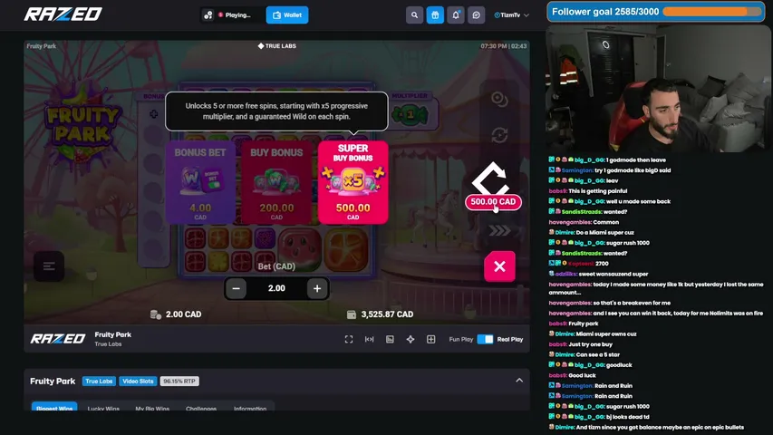 tizmtv playing Slots & Casino - Live Casino Stream