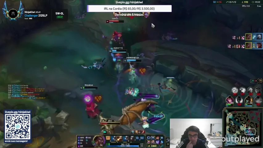Analisar o Inhouse + SoloQ !discord !drmouse