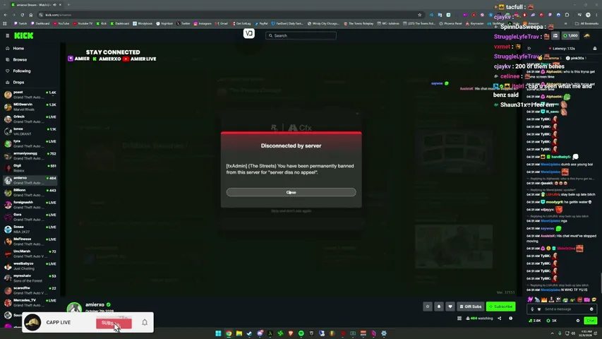 capp playing Just Chatting - Live Casino Stream