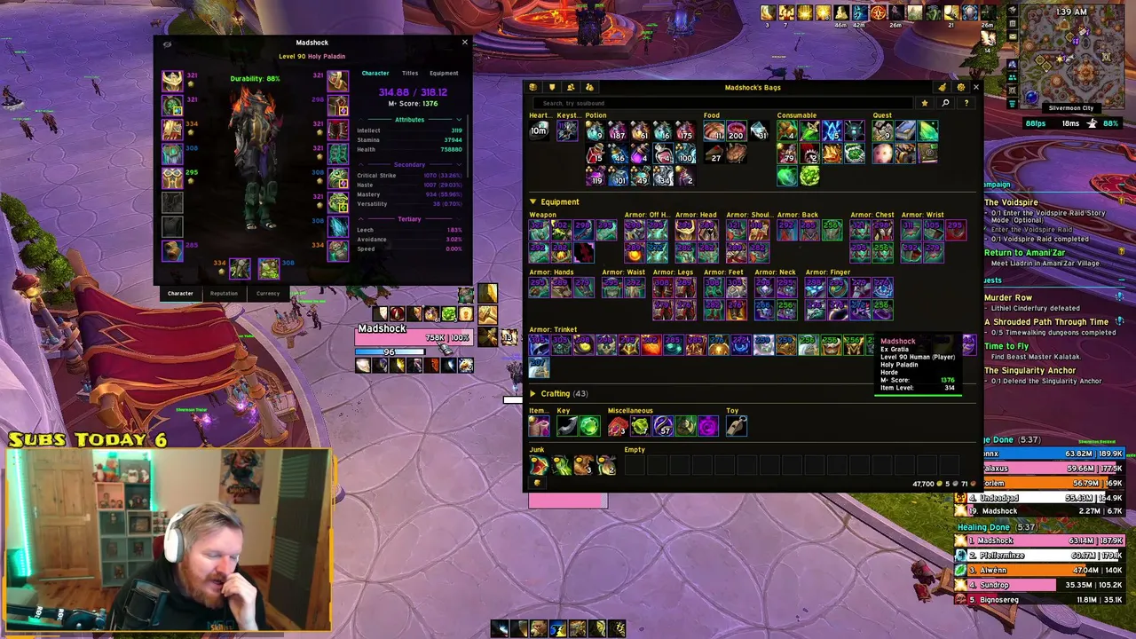 Midnight BETA Healer Raid/M+/UI Testing
