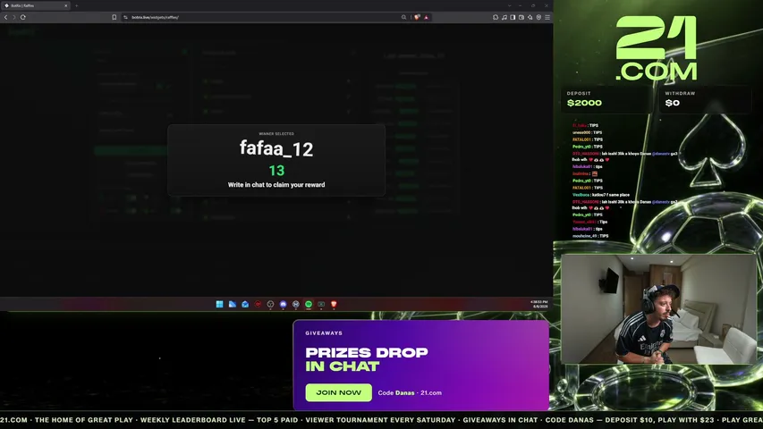 DanasTV playing Slots & Casino - Live Casino Stream
