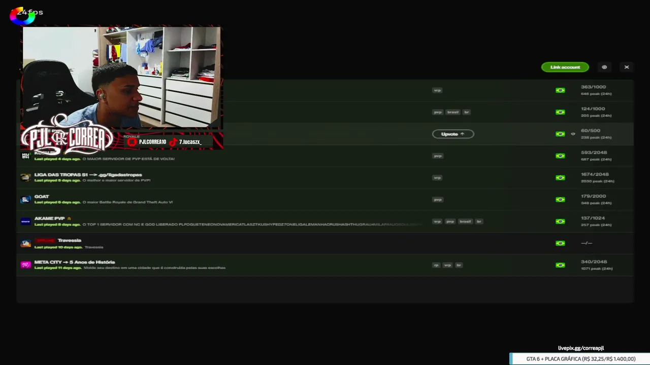 pjlcorrea10 live stream