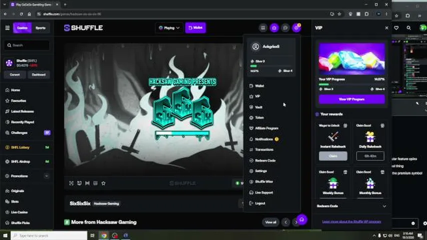 ogxteris playing Slots & Casino - Live Casino Stream