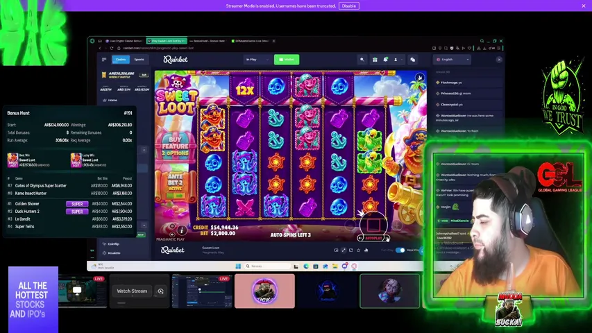 Day 581 Kick Partner! Friday Night, Split bonus hunt w/ da boys! shout out @manatee519  #TeamRiseAbove #GGL