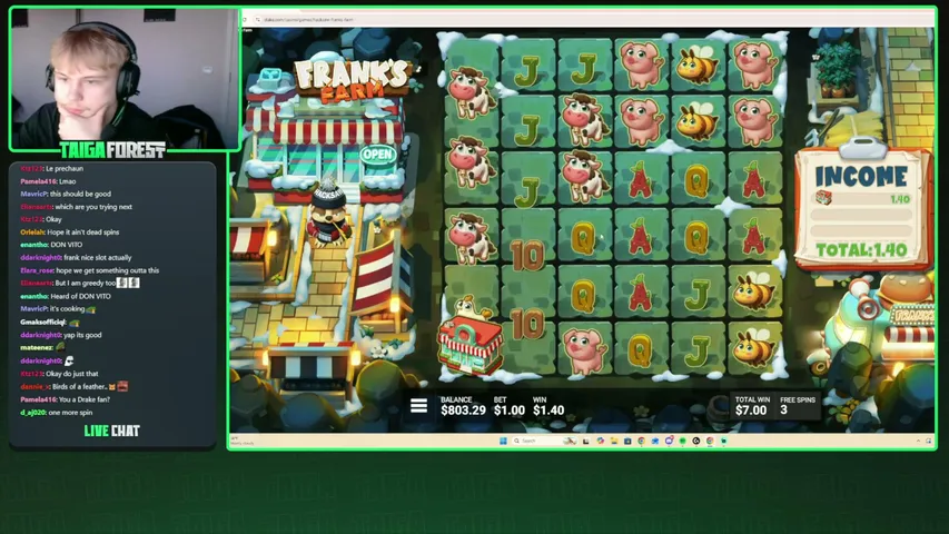 taigaforest playing Slots & Casino - Live Casino Stream