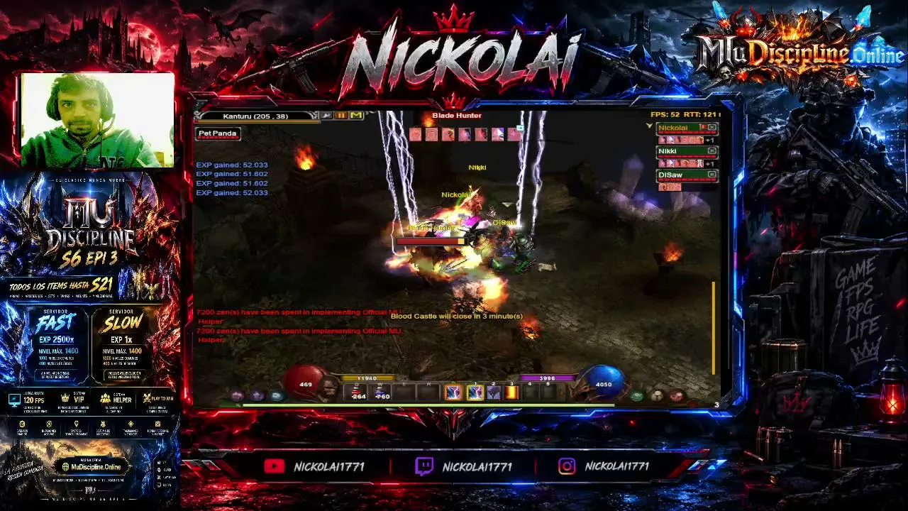 MuDiscipline S6 - Non Reset - !tts