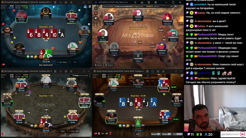 plyashu_v_galoshah playing Monopoly Poker - Live Casino Stream