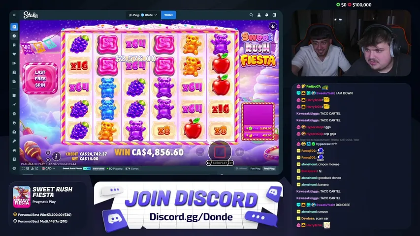 donde playing Slots & Casino - Live Casino Stream
