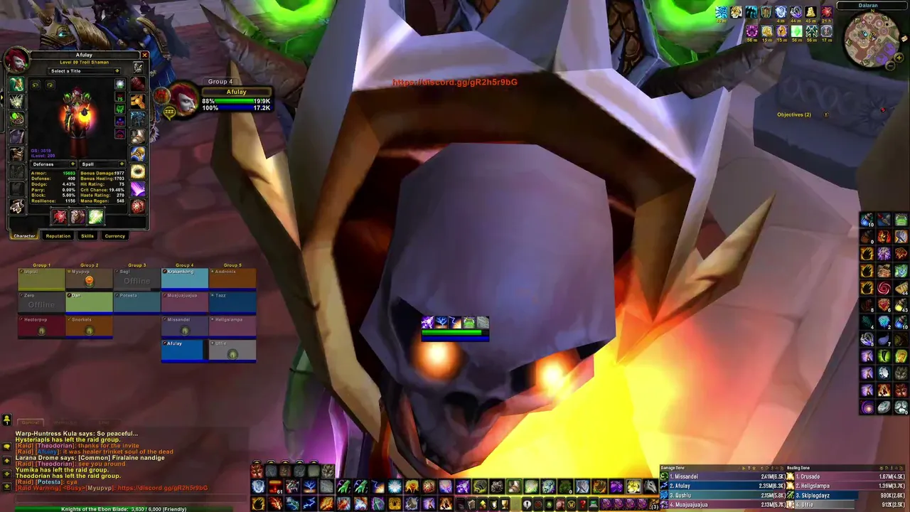 Forever waiting room! Whitemane Frostmourne Rebuffed