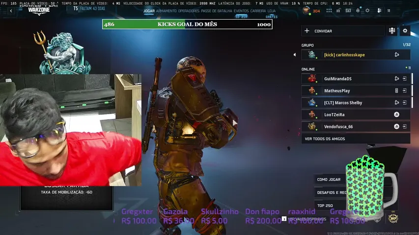 carlinhosskape live stream