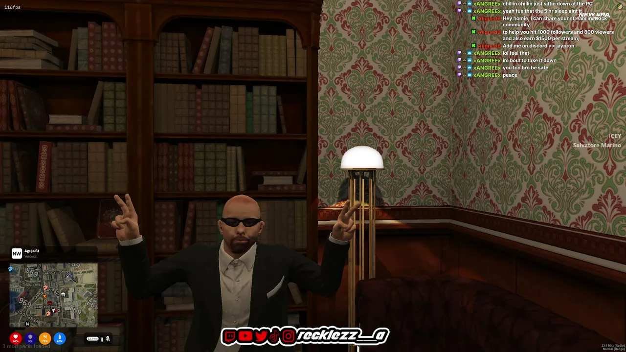 RecklezzA live