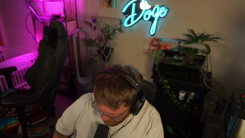 Doge playing Slots & Casino - Live Casino Stream