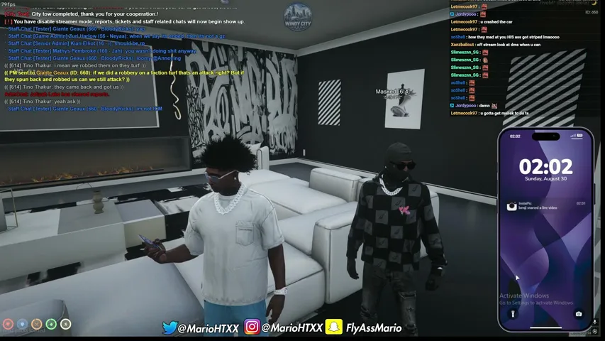 BACK ON FACE CAUSING HAVOC | Windy City RP