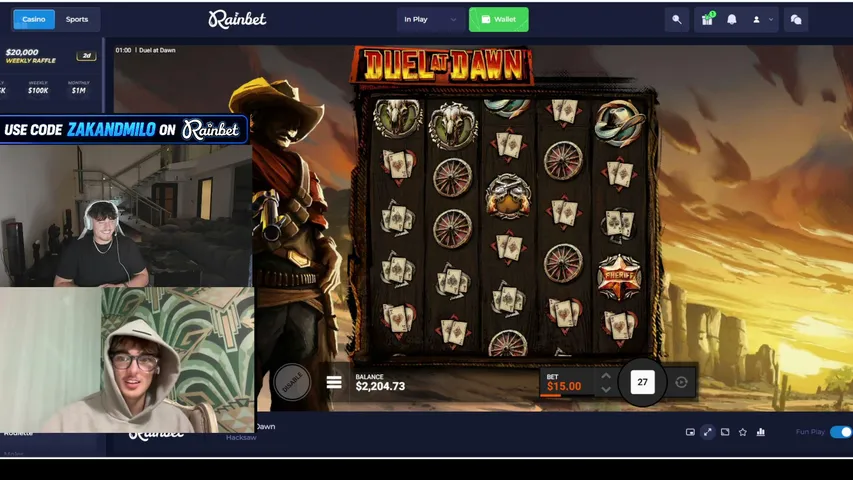 zakandmilo playing Slots & Casino - Live Casino Stream