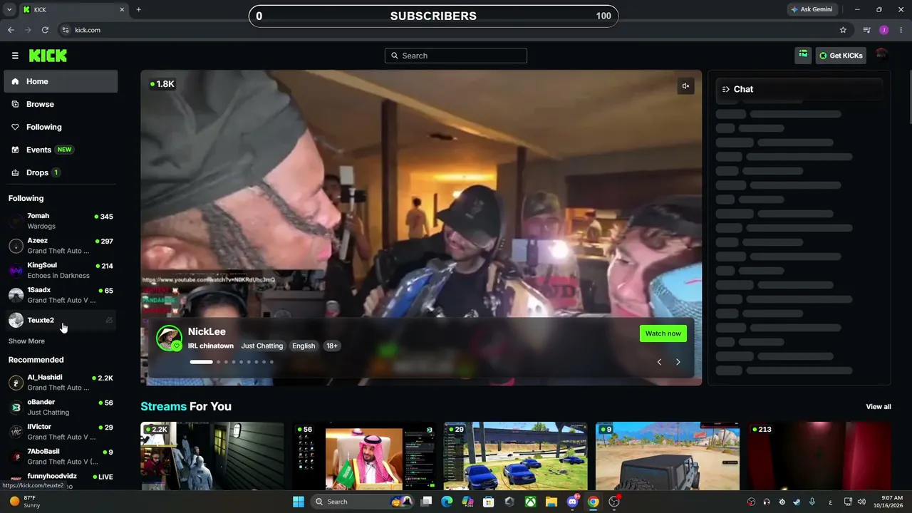 vvrana live stream