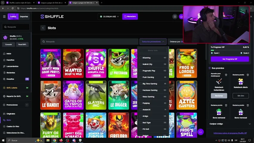 durwarddami playing Slots & Casino - Live Casino Stream