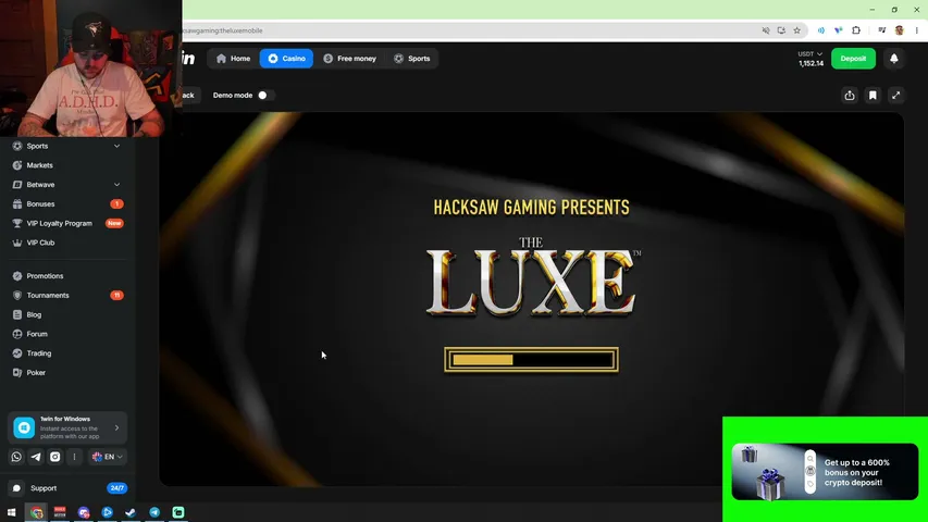 vasheeesh playing Slots & Casino - Live Casino Stream