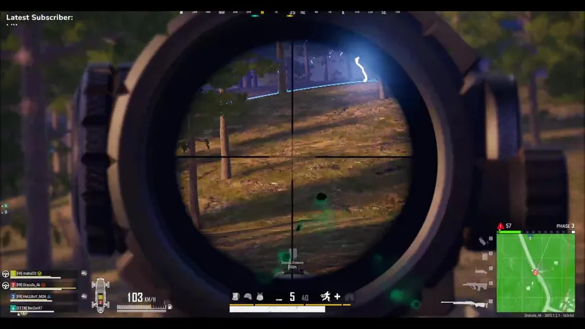 PUBG- Trying Aug 3x spray 
!!